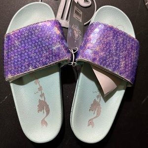 Disney Store Ariel Sequin slides